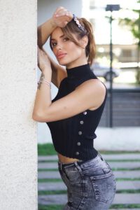 Jeans W Black nevado destroyed - Vista 4