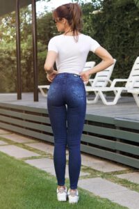 Cargo Skinny Blue Nevado - Vista 4