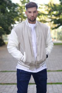 Jacket Men Lisa Beige