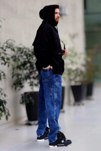 Jeans Men Oversize Blue Desgastado - Vista 4