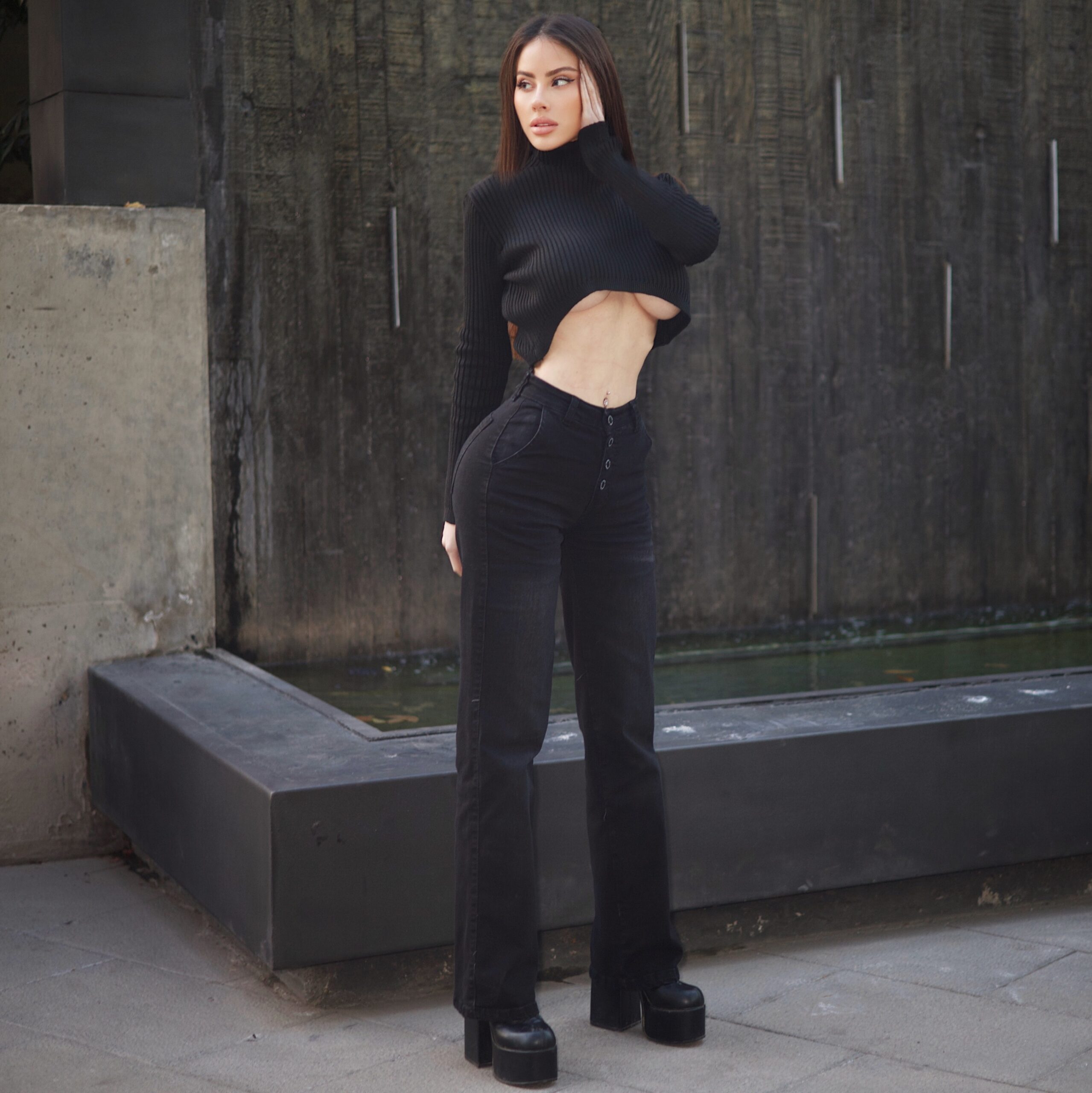 Jeans W. Vaquero Black - Vista 3