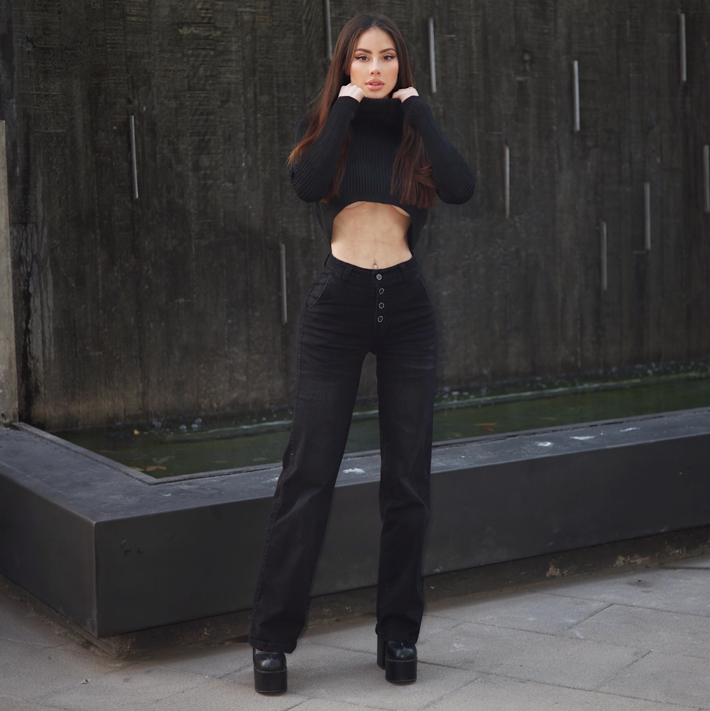 Jeans W. Vaquero Black