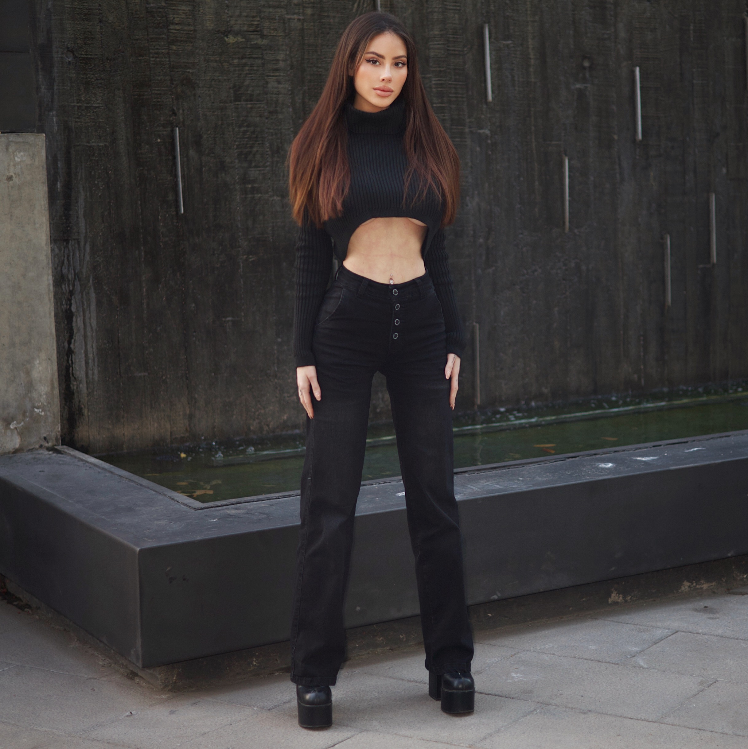 Jeans W. Vaquero Black