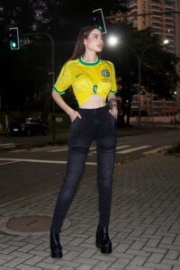 Jeans W. Cargo Black Desgastado