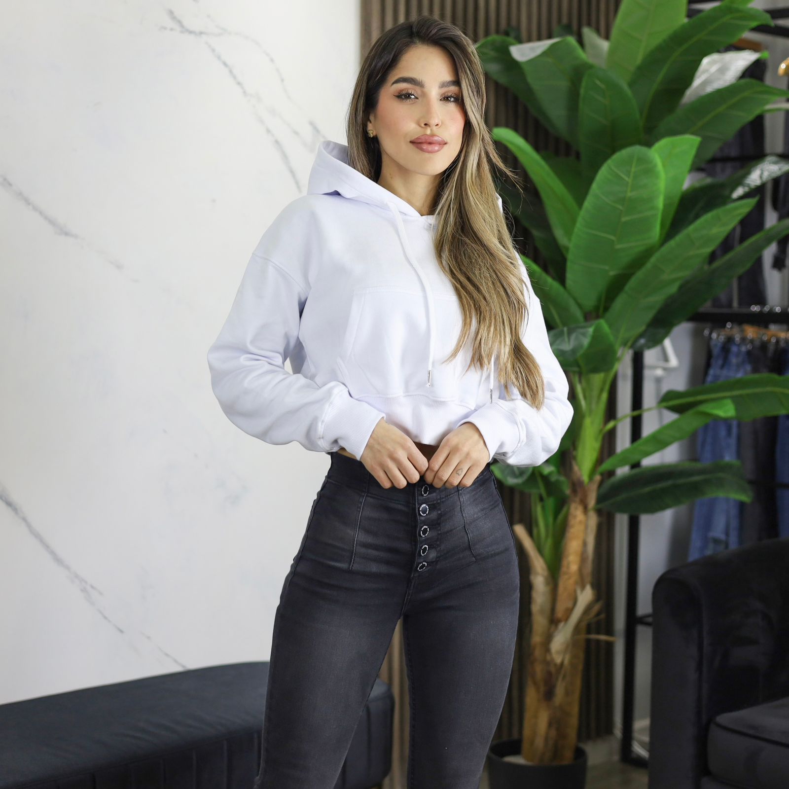 Jeans Lipo Shapper 5/b Dark Desgastado