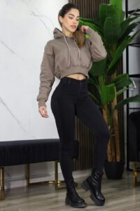 Jeans Lipo Shapper 5/b Dark Desgastado