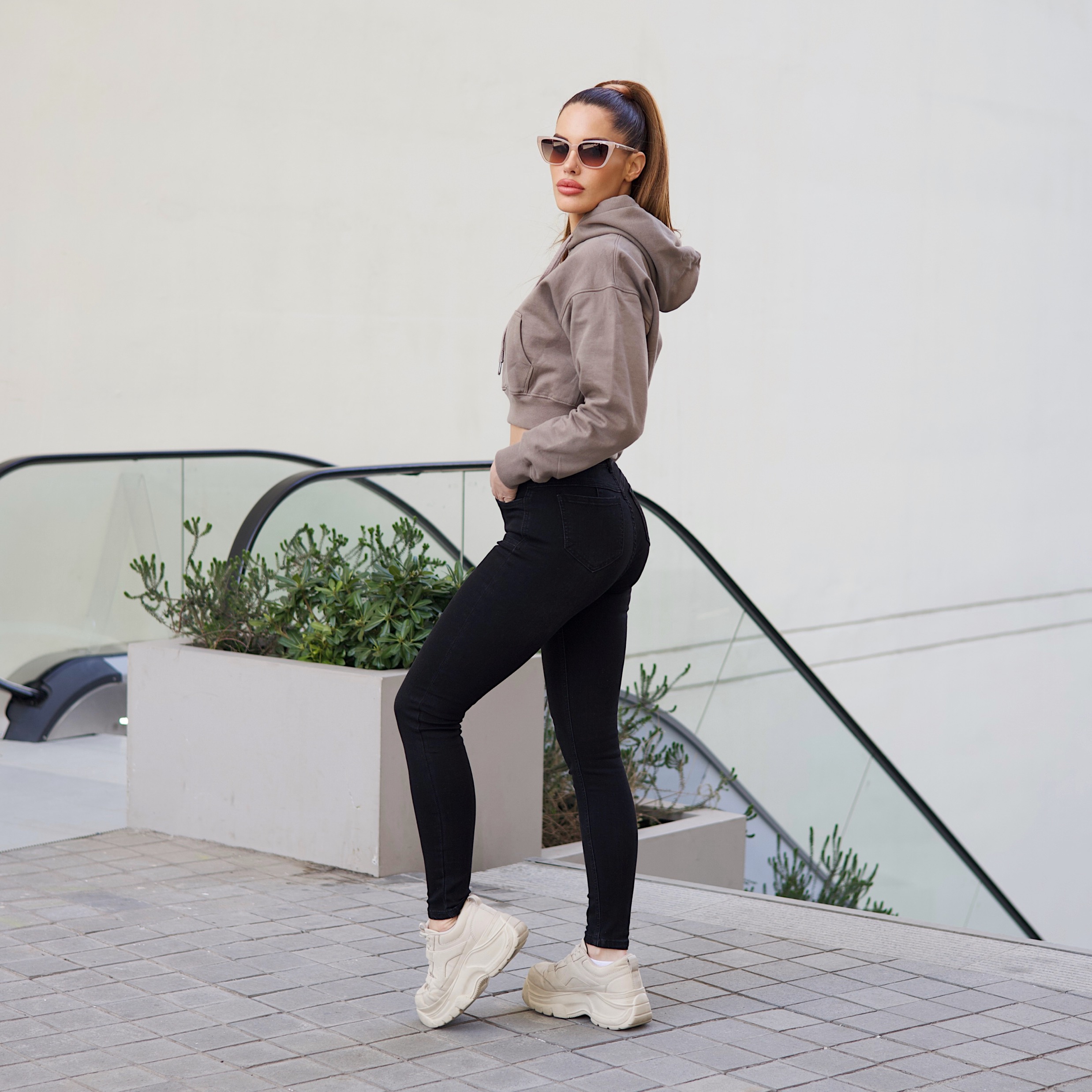 Jeans Monaco Black - Vista 3