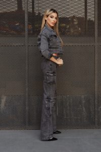 Jeans Cargo Roma Dark Nevado - Vista 5