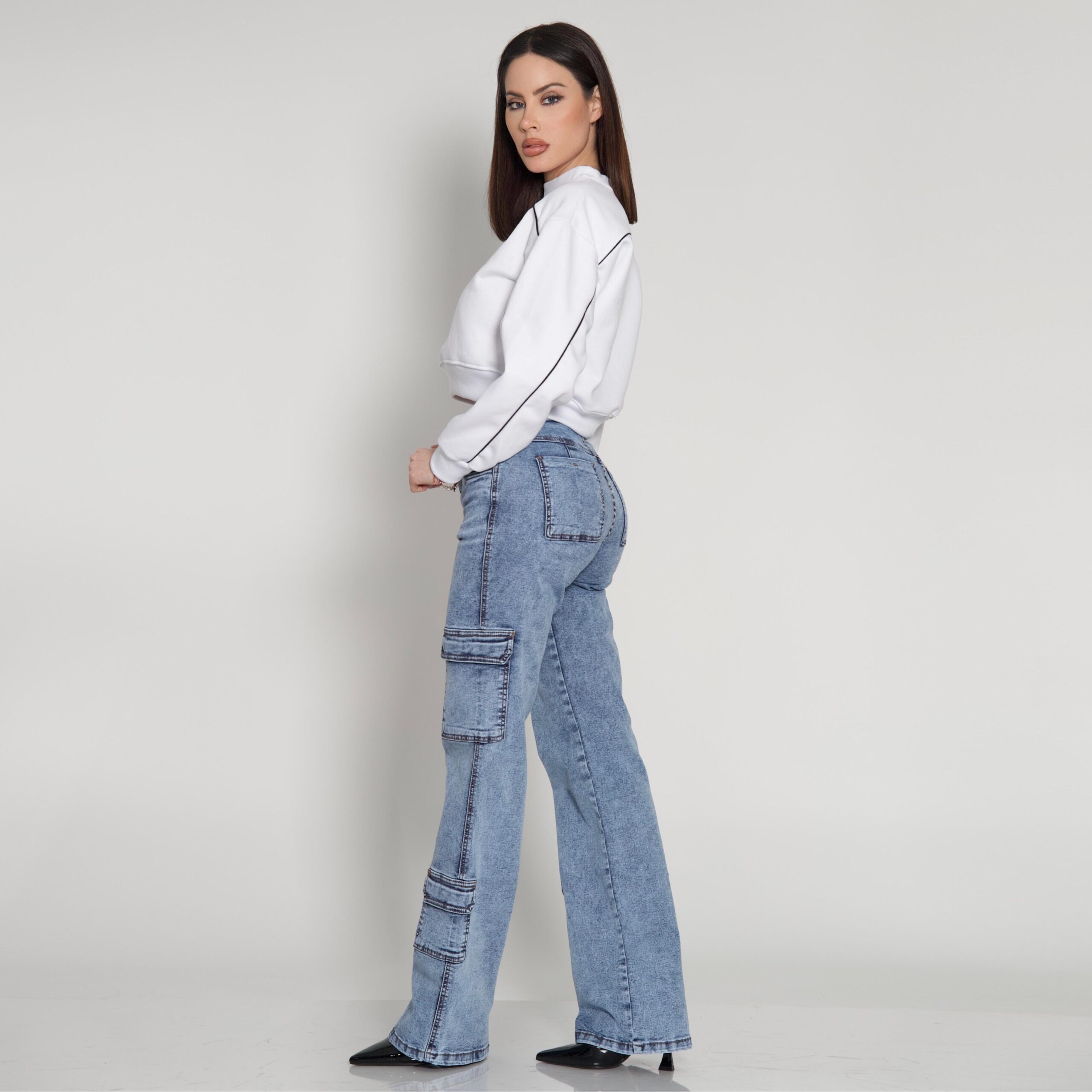 Jeans Cargo Nevado - Vista 3