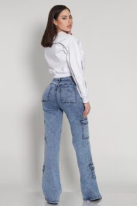 Jeans Cargo Nevado - Vista 4