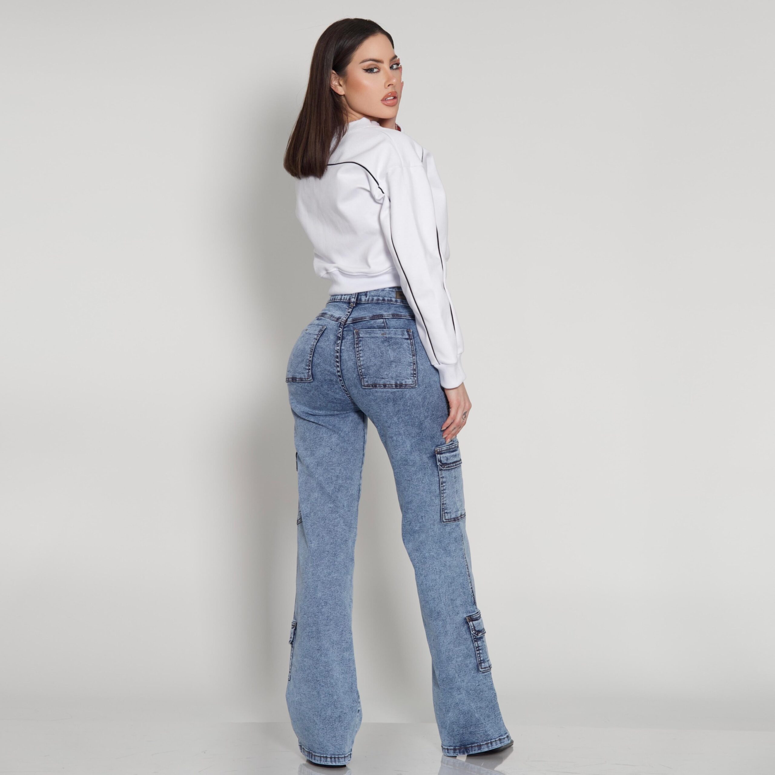 Jeans Cargo Nevado - Vista 4