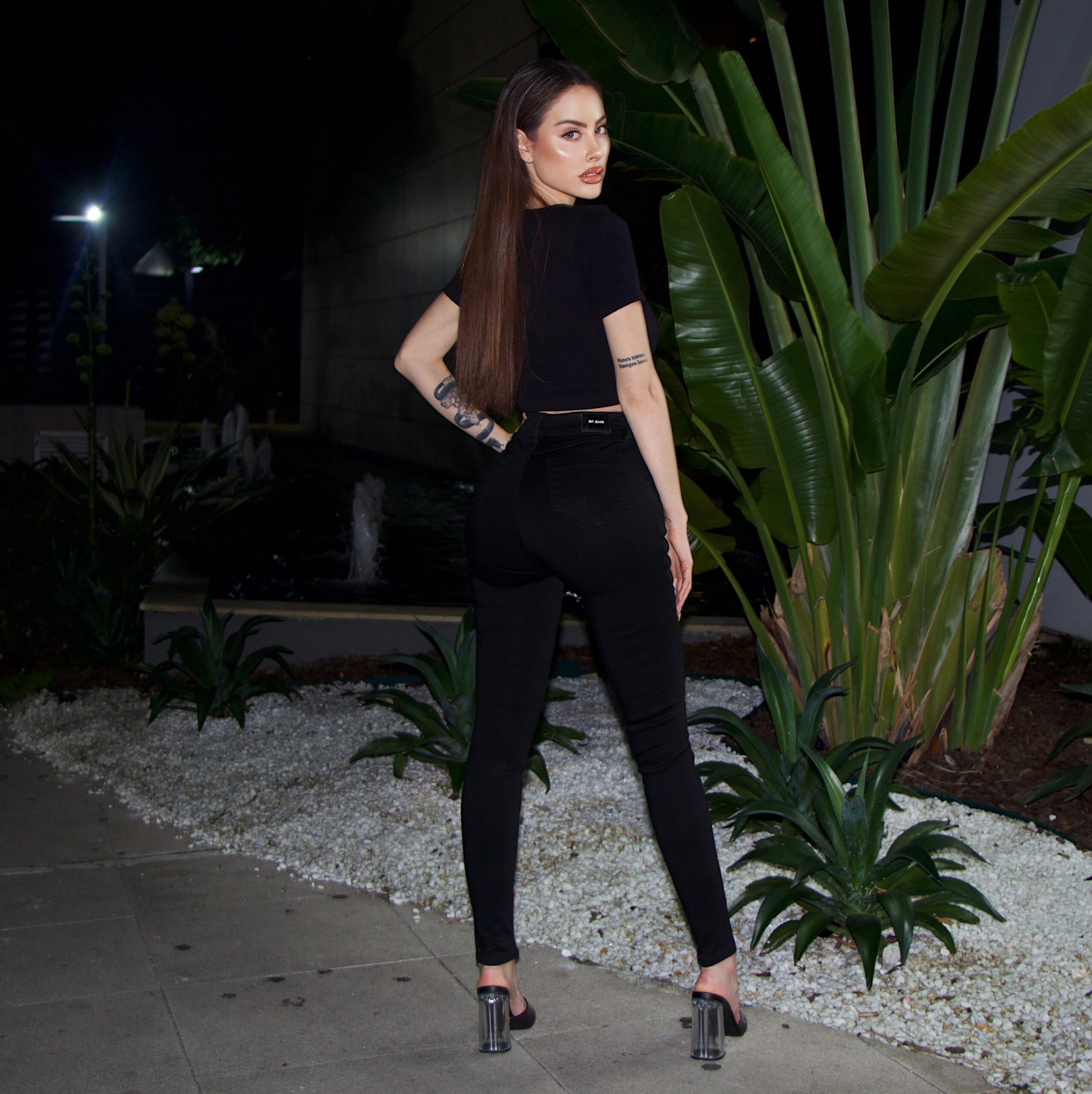 Jeans Woman Black - Vista 3