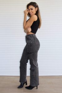 Jeans Cargo Paris Dark Nevado