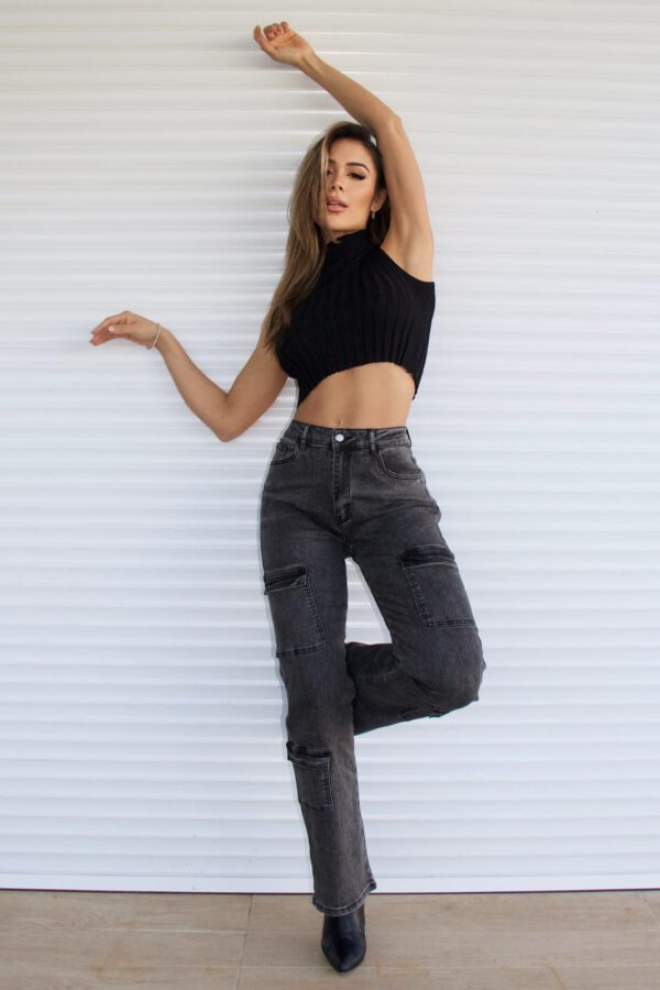 Jeans Cargo Paris Dark Nevado