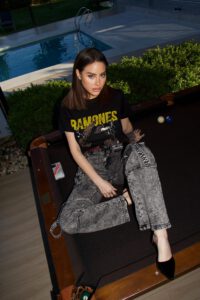 Jeans Cargo Multipocket Roma Black Nevado - Vista 4