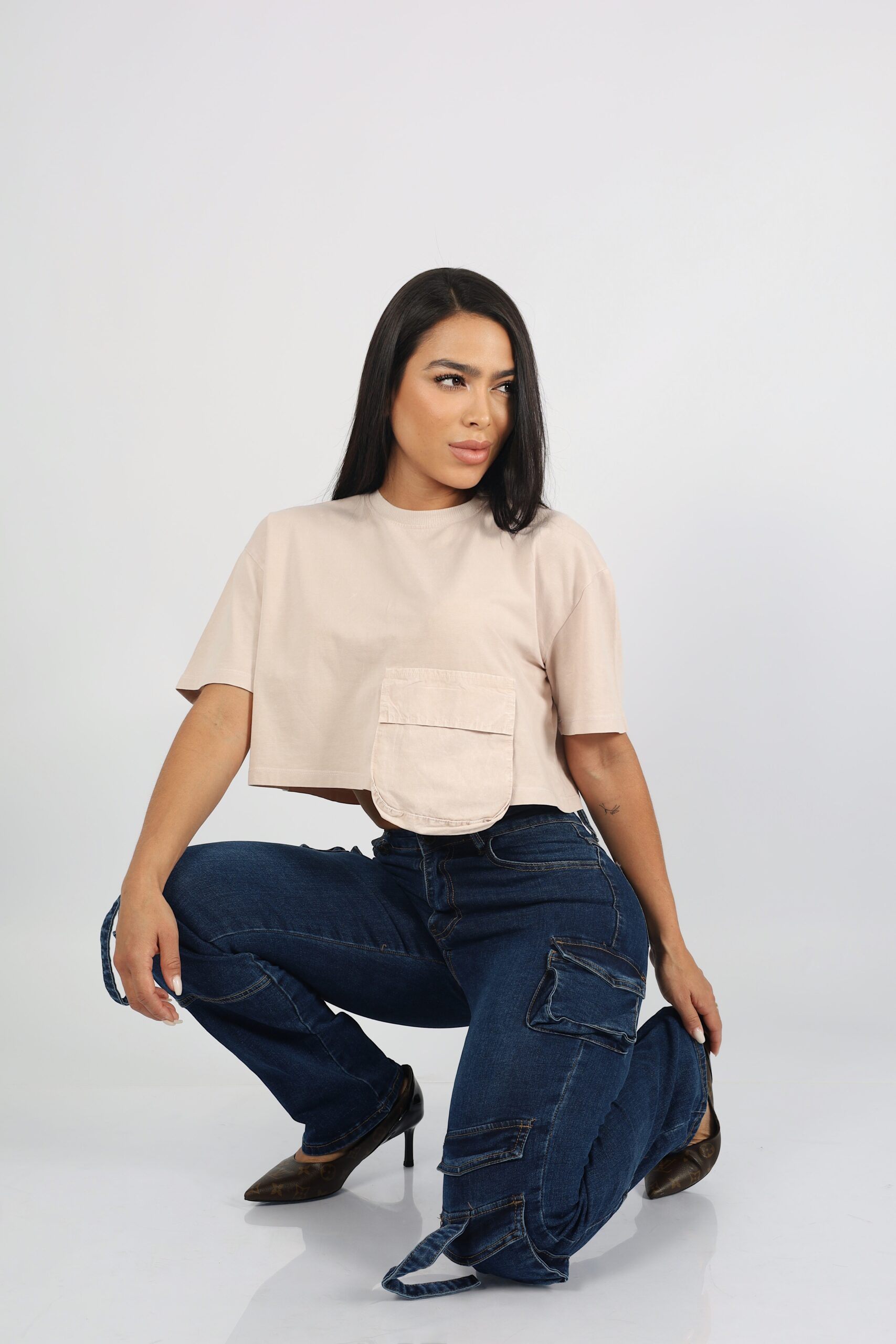 Jeans Cargo Roma Blue