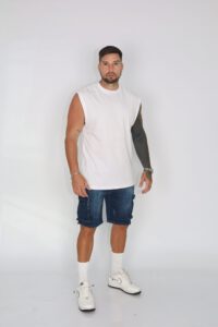 Short Men Cargo Blue Intermedio