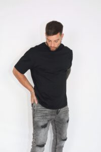 Jeans Men Gris Gravillado Destroyed - Vista 5