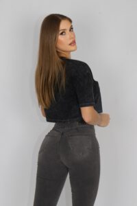 Jeans 5/B Lipo Shapper Gris Bigotes - Vista 3