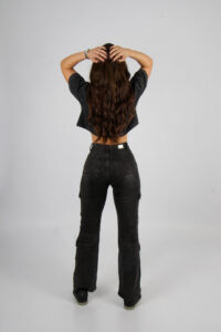 Jeans Cargo Paris Dark desgastado - Vista 5