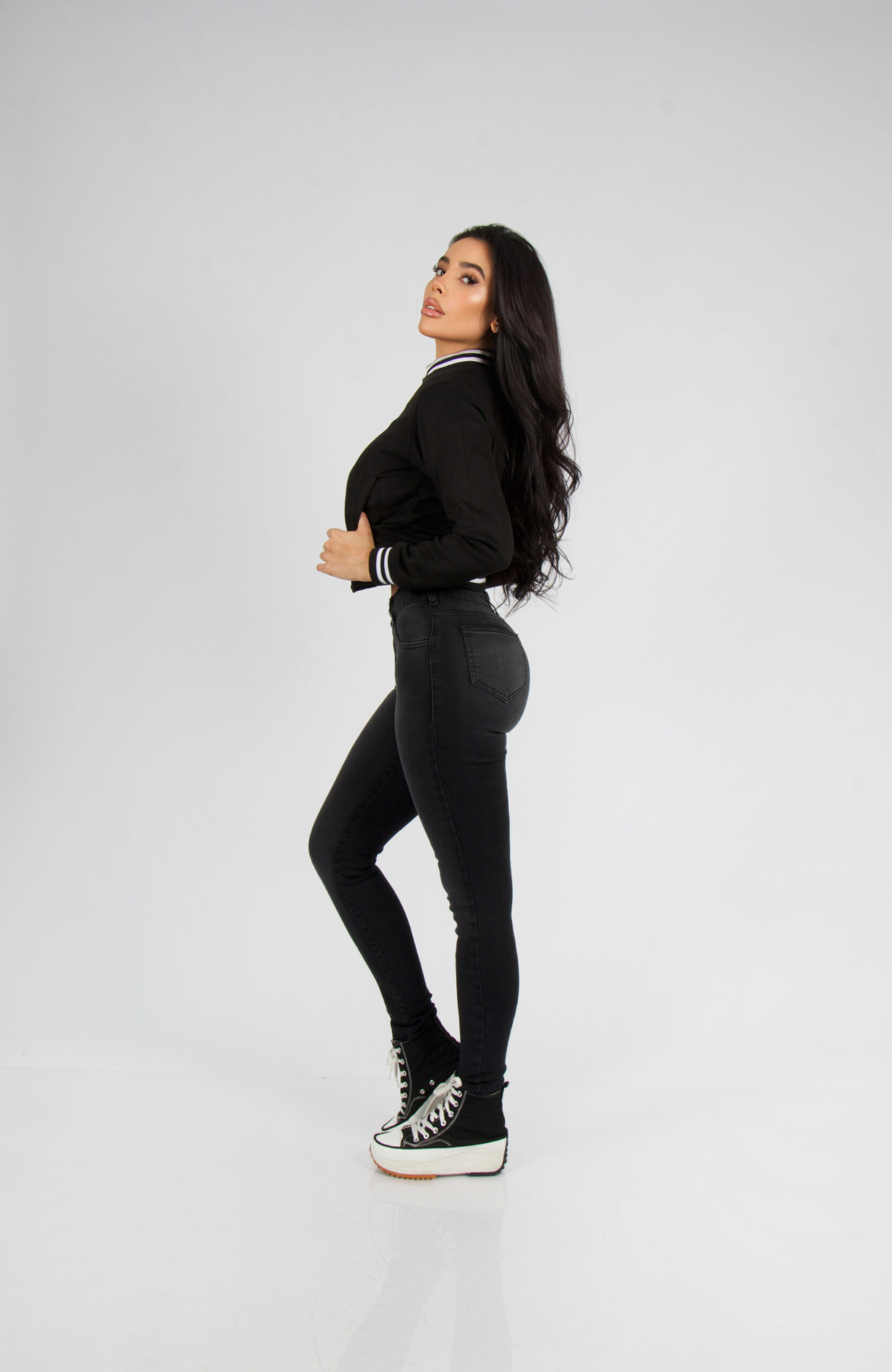 Jeans W Two Button Beirut Dark - Vista 3