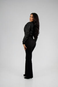 Jeans Wide Leg Black