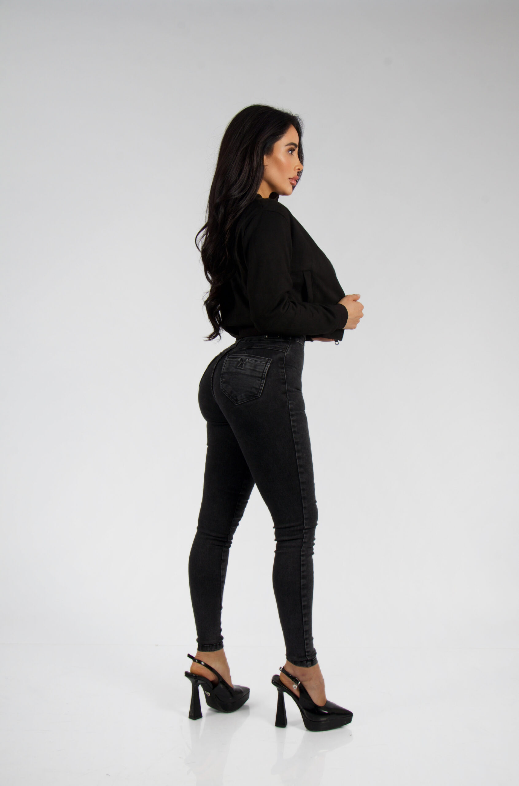 Jeans W Shapper Zipper Polonia - Vista 6