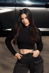 Jeans Cargo Multipocket Luxury Black desgastado - Vista 8