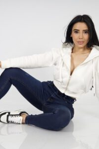 Jeans Cargo Multipocket Luxury black