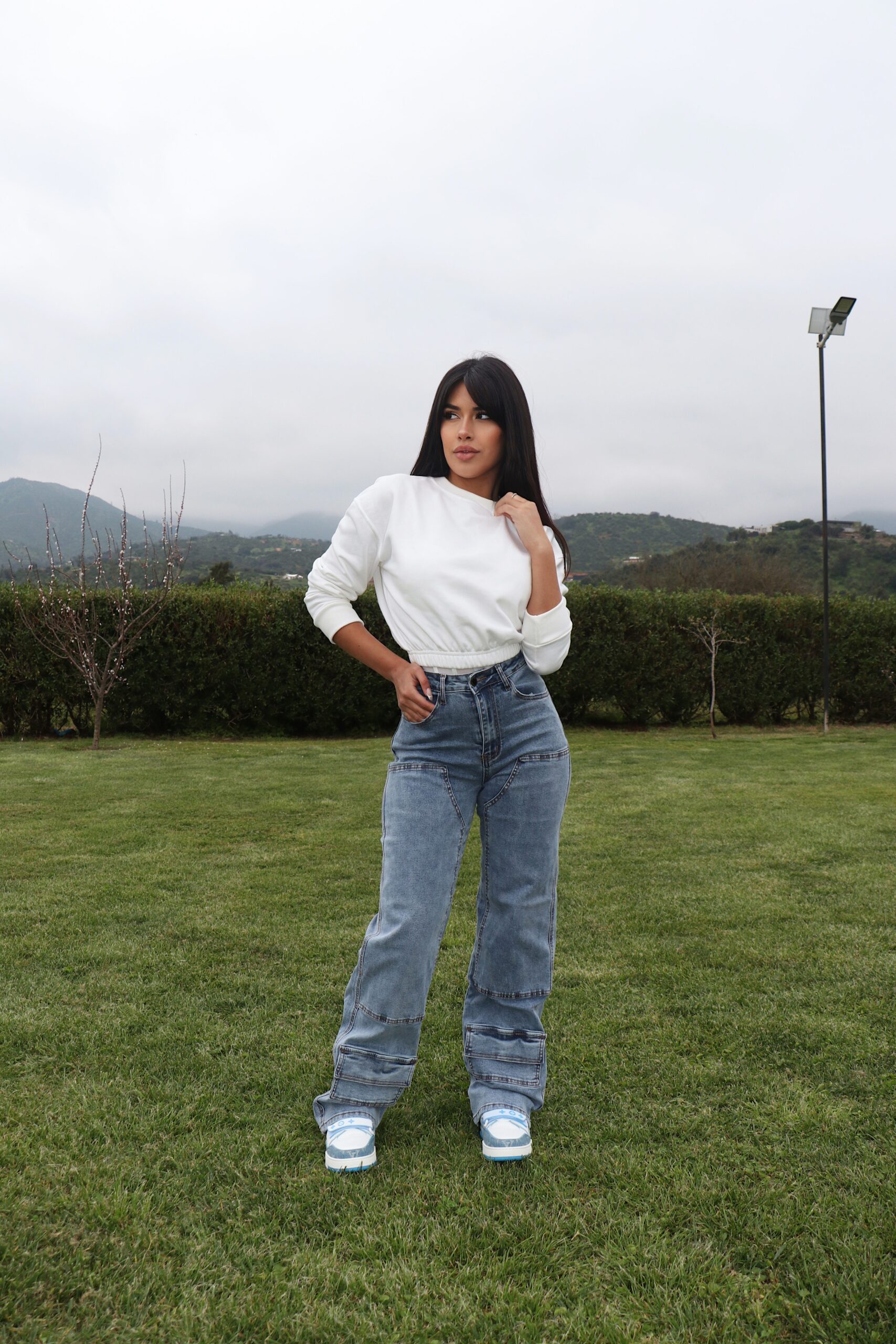 Jeans Wide Leg Verona Celeste