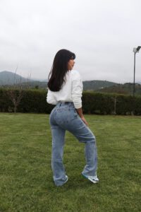 Jeans Wide Leg Verona Celeste - Vista 4