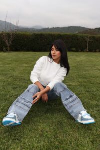 Jeans Wide Leg Verona Celeste - Vista 8