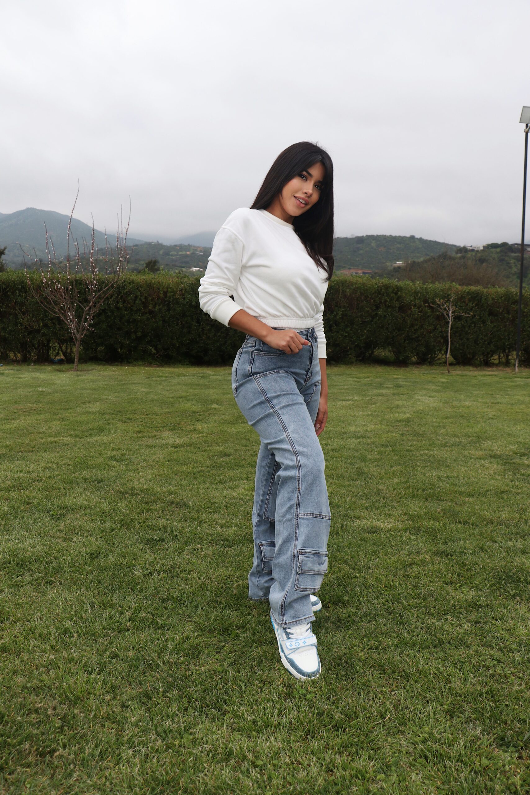 Jeans Wide Leg Verona Celeste