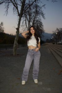 Jeans Wide Leg Verona grigio