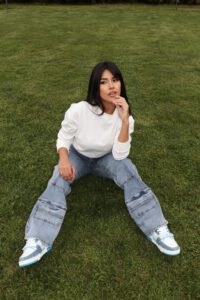 Jeans Wide Leg Verona Celeste - Vista 6