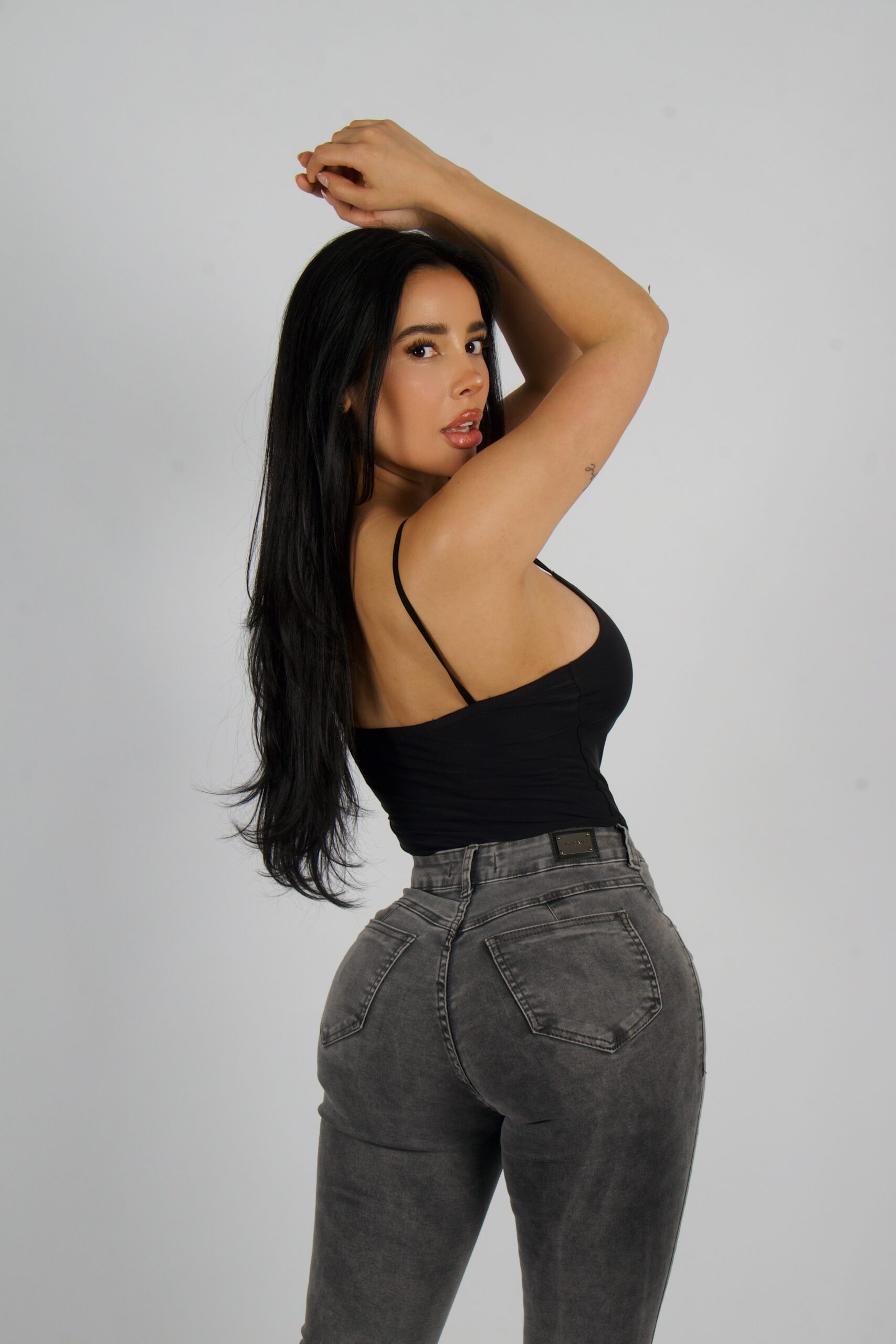 Jeans W Two Button Grey - Vista 6