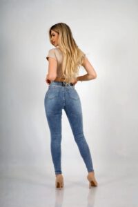 Jeans Monaco Celeste - Vista 2