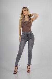 Jeans Monaco Grigio Nevado - Vista 1