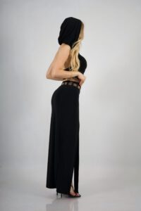 Polera woman capucha Glamour - Vista 2