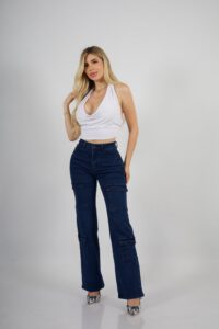 Jeans Cargo Paris Blue - Vista 1