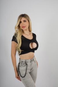 Jeans Rockstar Grigio - Vista 4