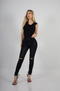Jeans Rockstar Black - Vista 1