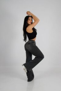 Jeans W Wide Leg Austin - Vista 2