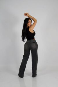 Jeans W Wide Leg Austin - Vista 3