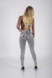 Jeans W classic destroyed Grigio - Vista 4