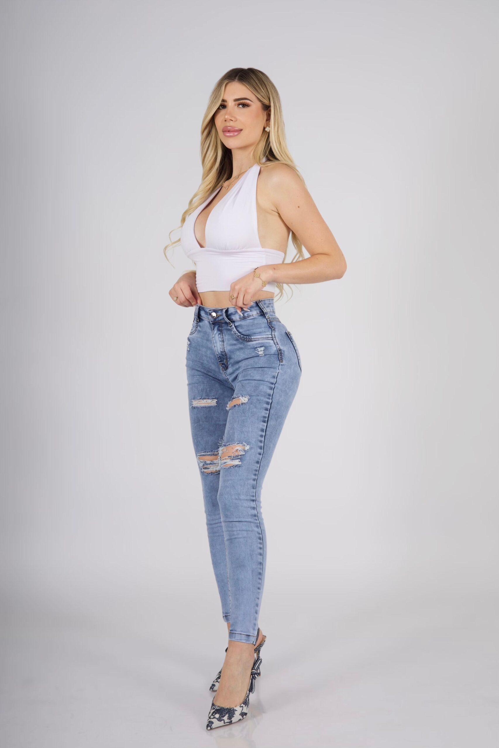 Jeans W Classic destroyed Orlando - Vista 3